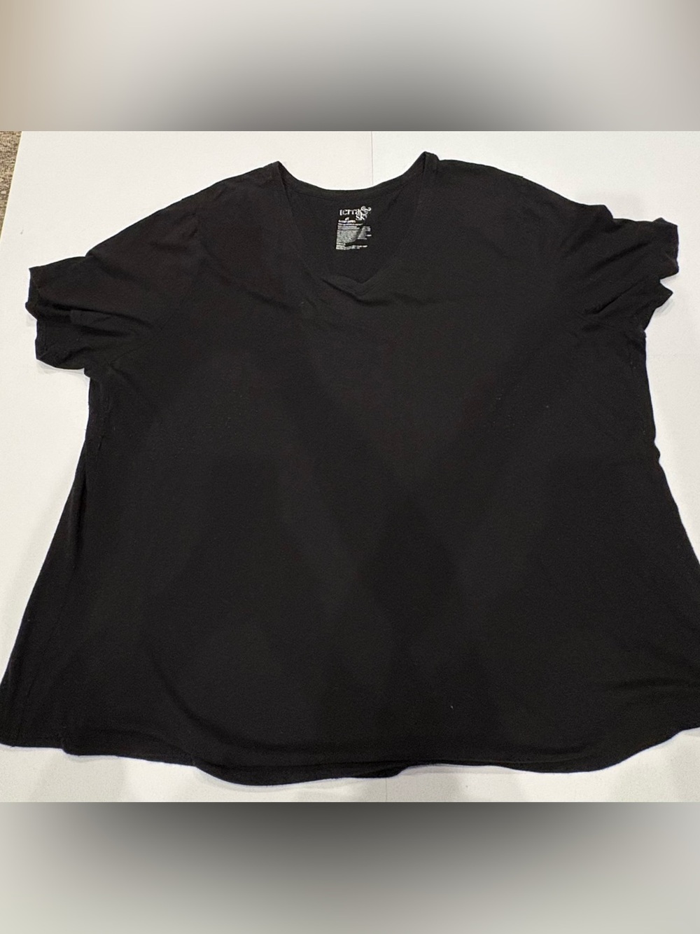Classic Black V-Neck Shirt